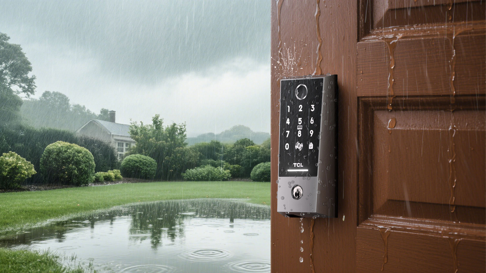 TCL D2 Plus Smart Lock IP55 Rated for All Conditions