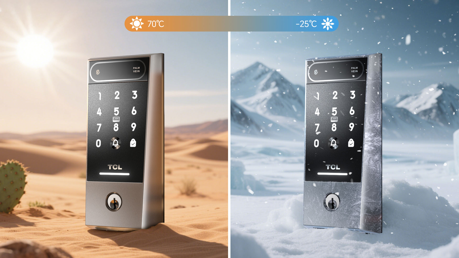 TCL D2 Pro Smart Lock Built for All Seasons