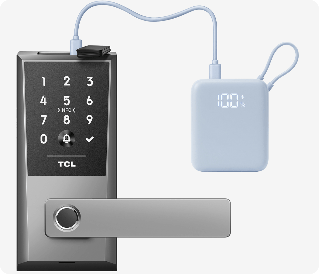 TCL K1 Fingerprint Smart Door Auto Lock 0.3s Fingerprint Unlock