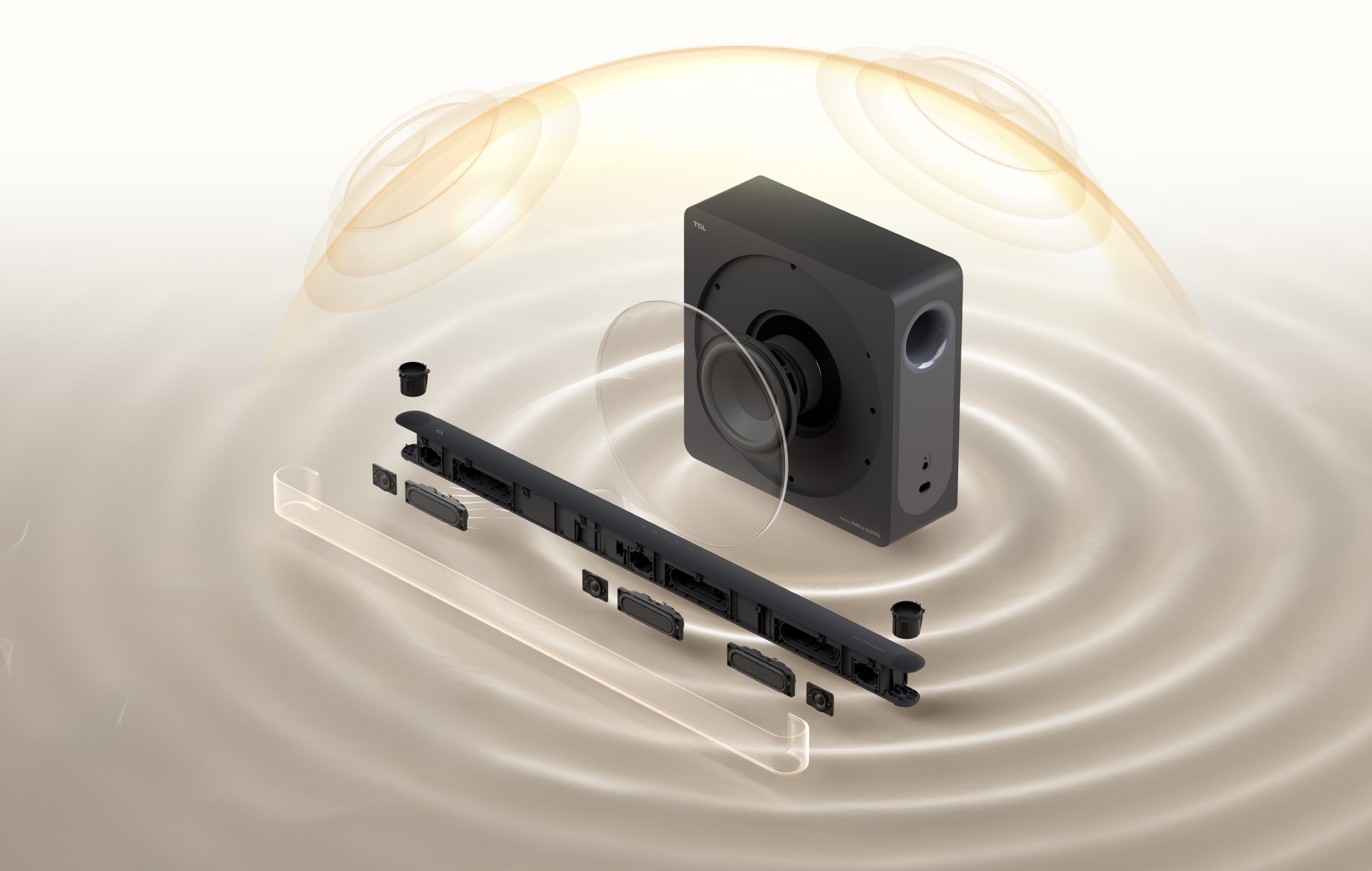 TCL Z100 Tailored acoustic structure