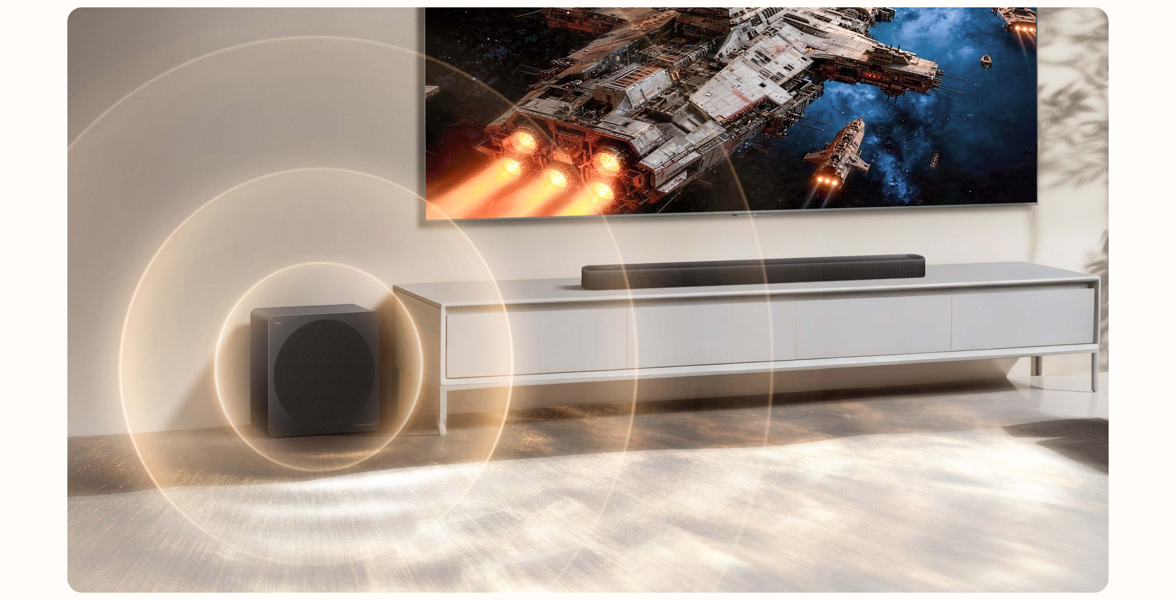 TCL Z100 Tailored acoustic structure