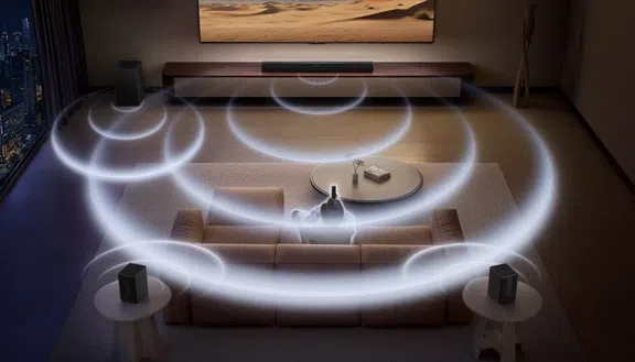 TCL Q85H Sound field adaptive