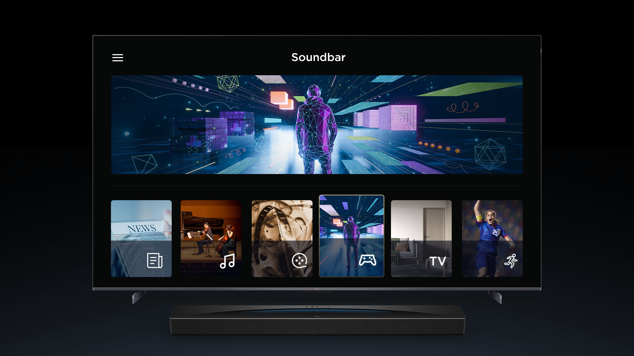 Q85H Soundbar Specialized Sound Modes