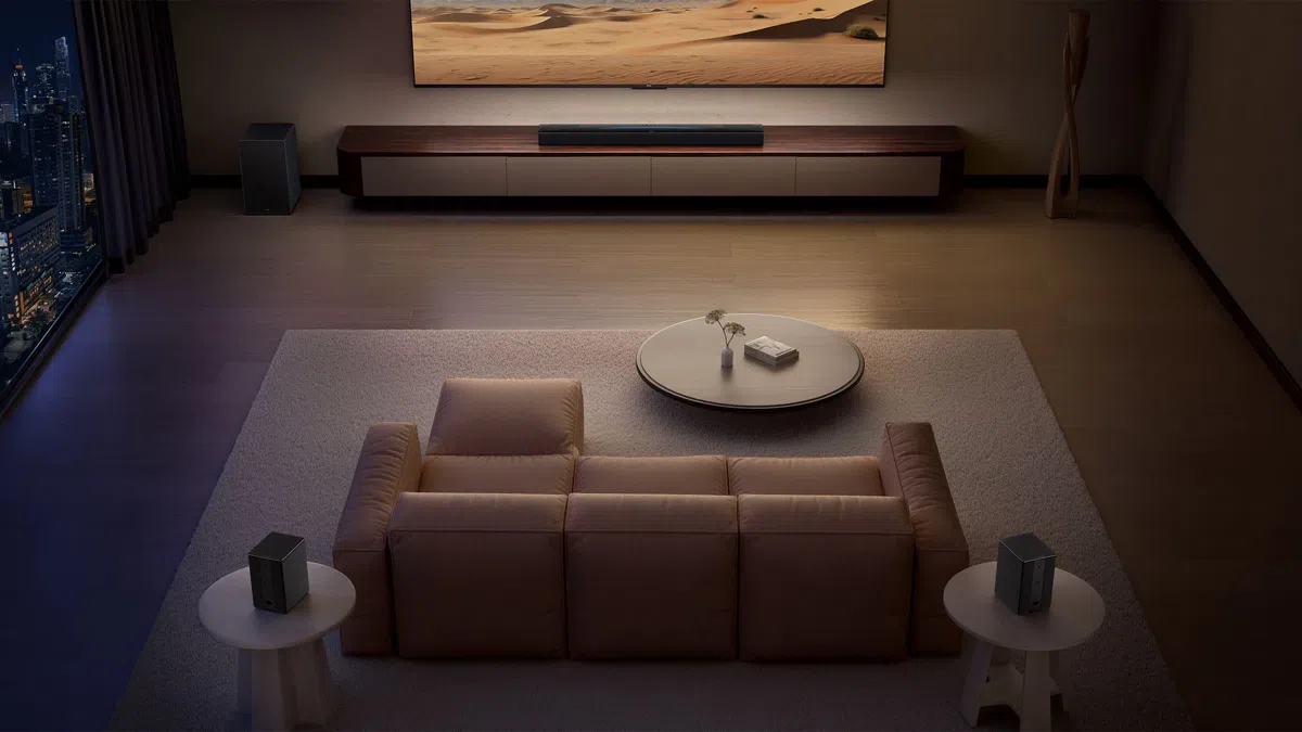 TCL Q85H Soundbar Scene diagram