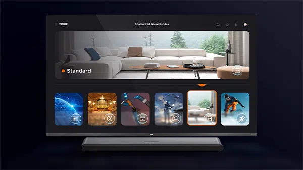 TCL S45H 2.0ch Pro Deep Bass Soundbar Specialized Sound Modes