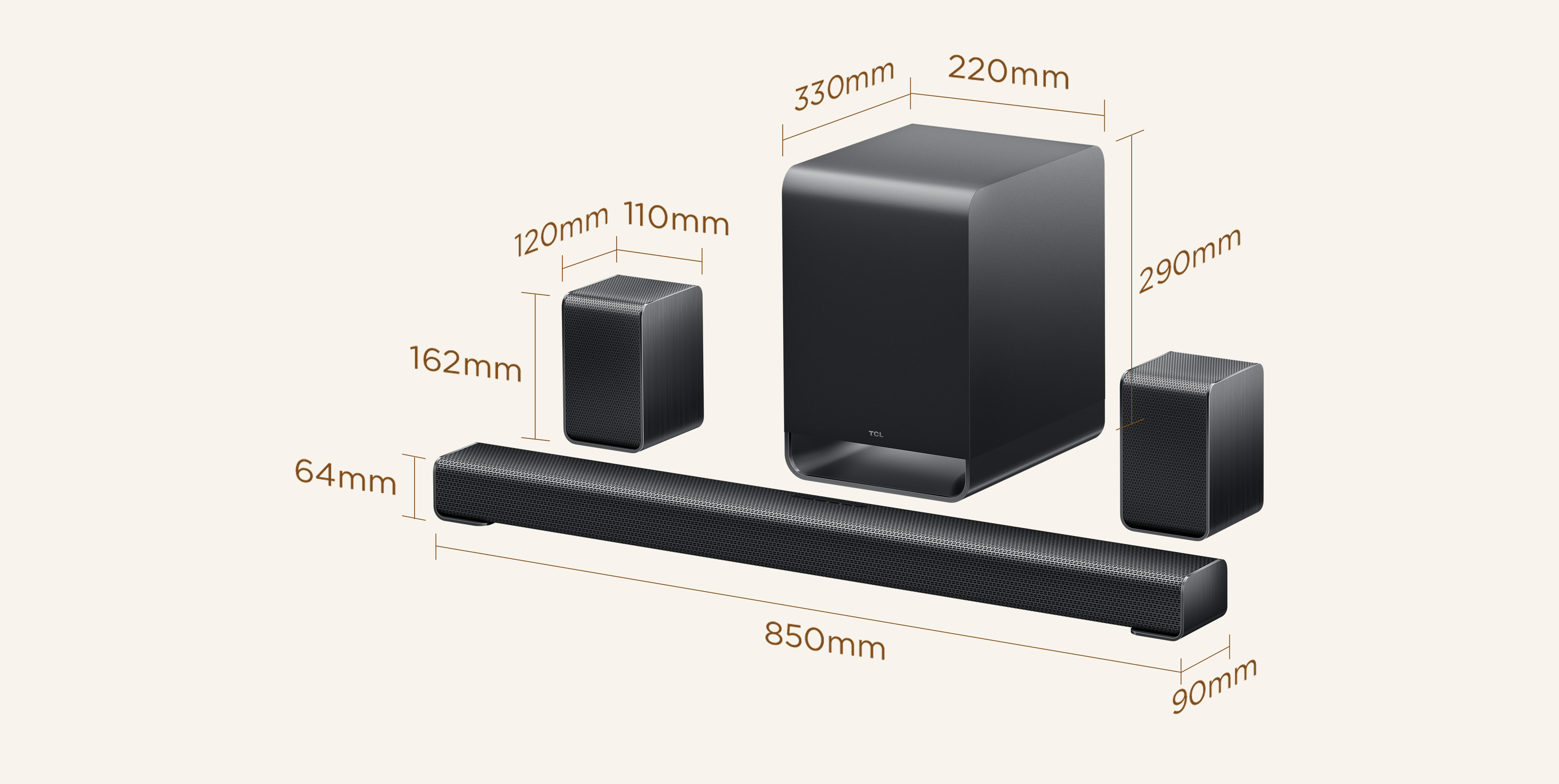 乐竟体育 A65K Product Size