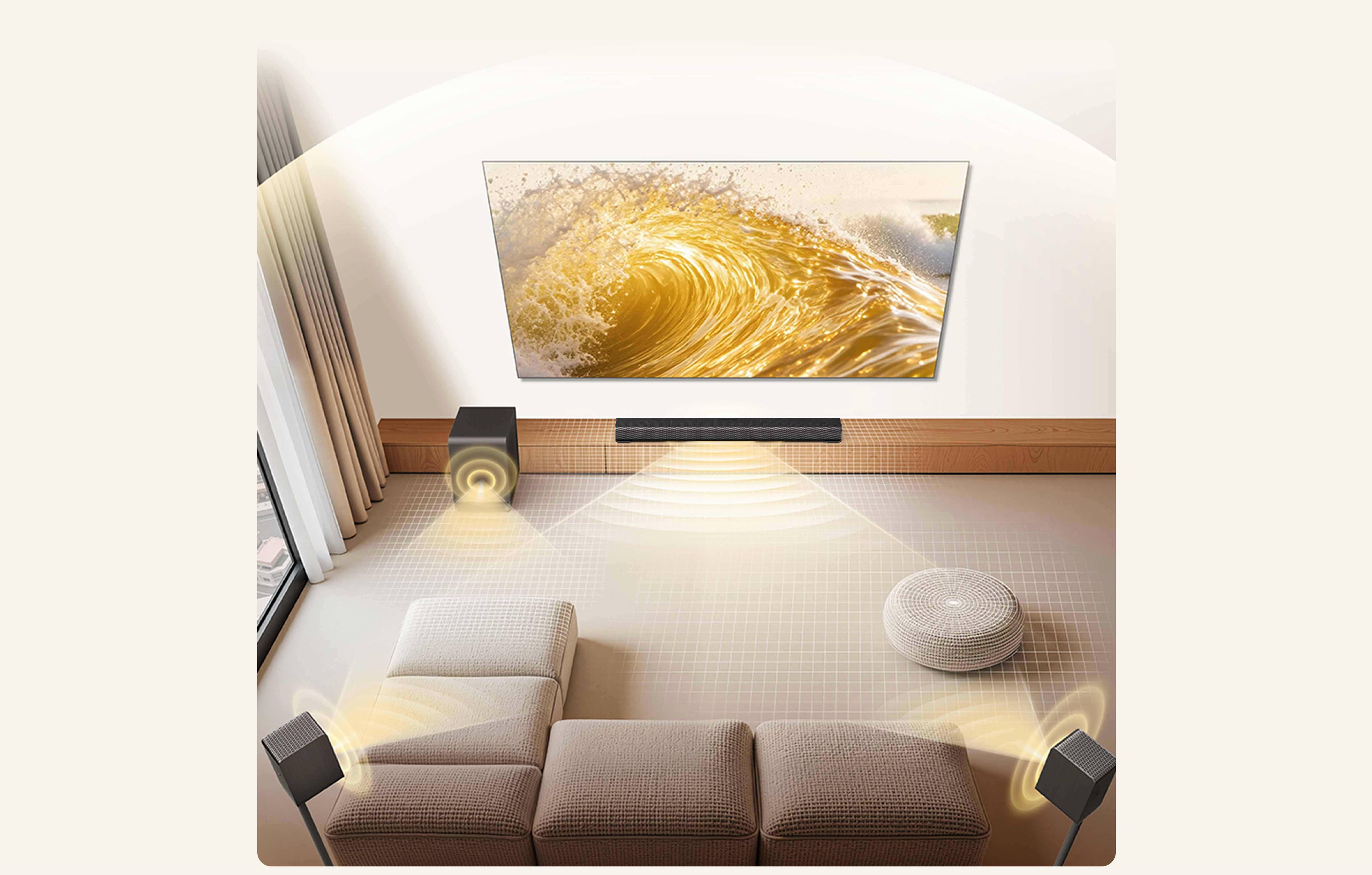 TCL Z100 Tailored acoustic structure