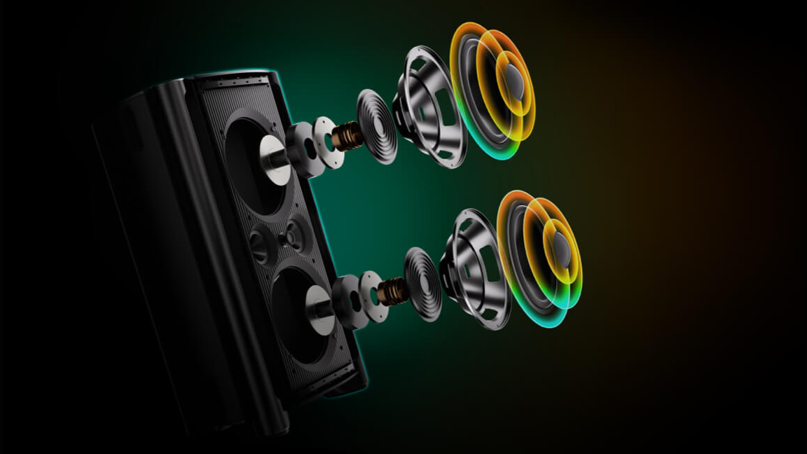 TCL TP300K Party Speaker with Custom Acoustic Materials