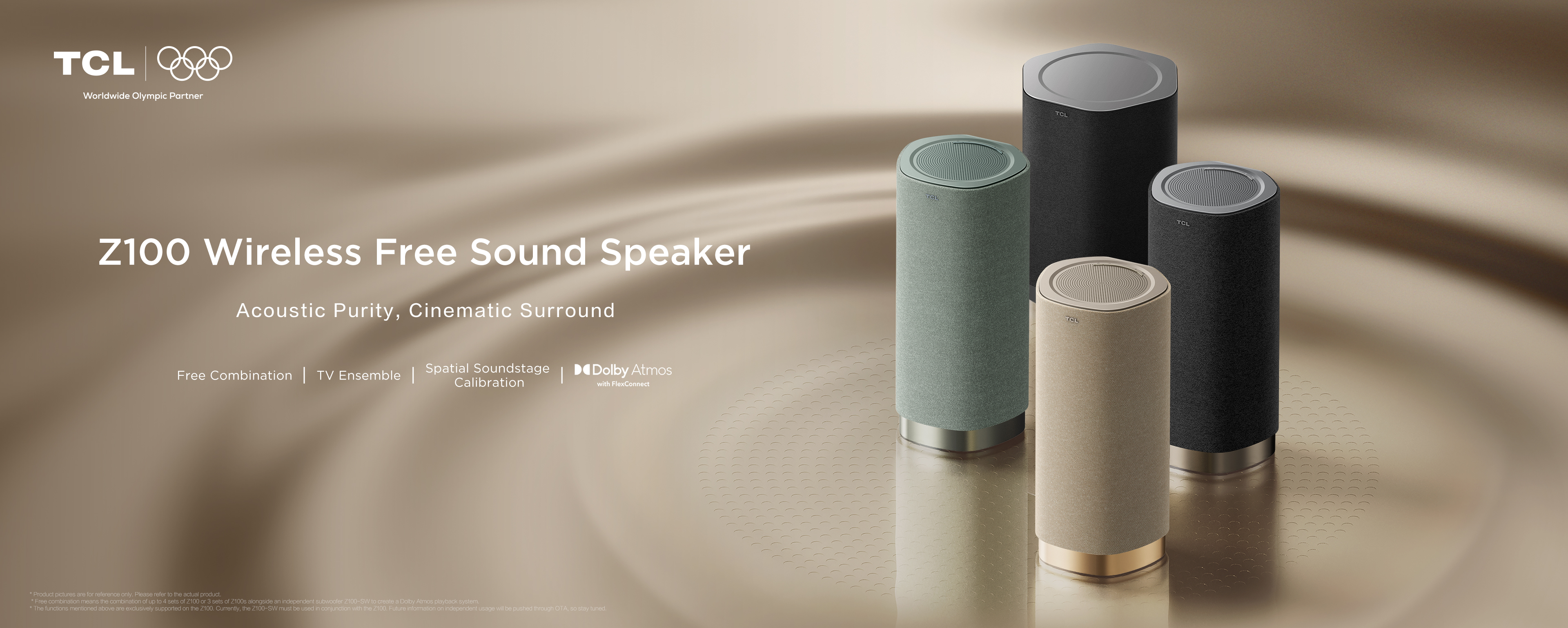 TCL Z100 Wireless Free Sound Speaker