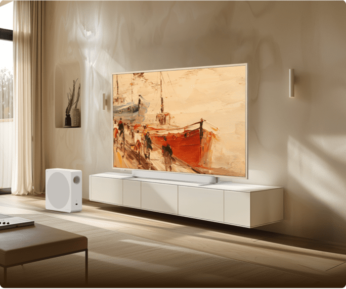 A300 Pro NXTFRAME TV Adjustable Cabinet Stand