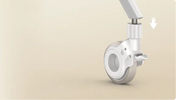 A300 Pro NXTFRAME TV with Detachable Casters