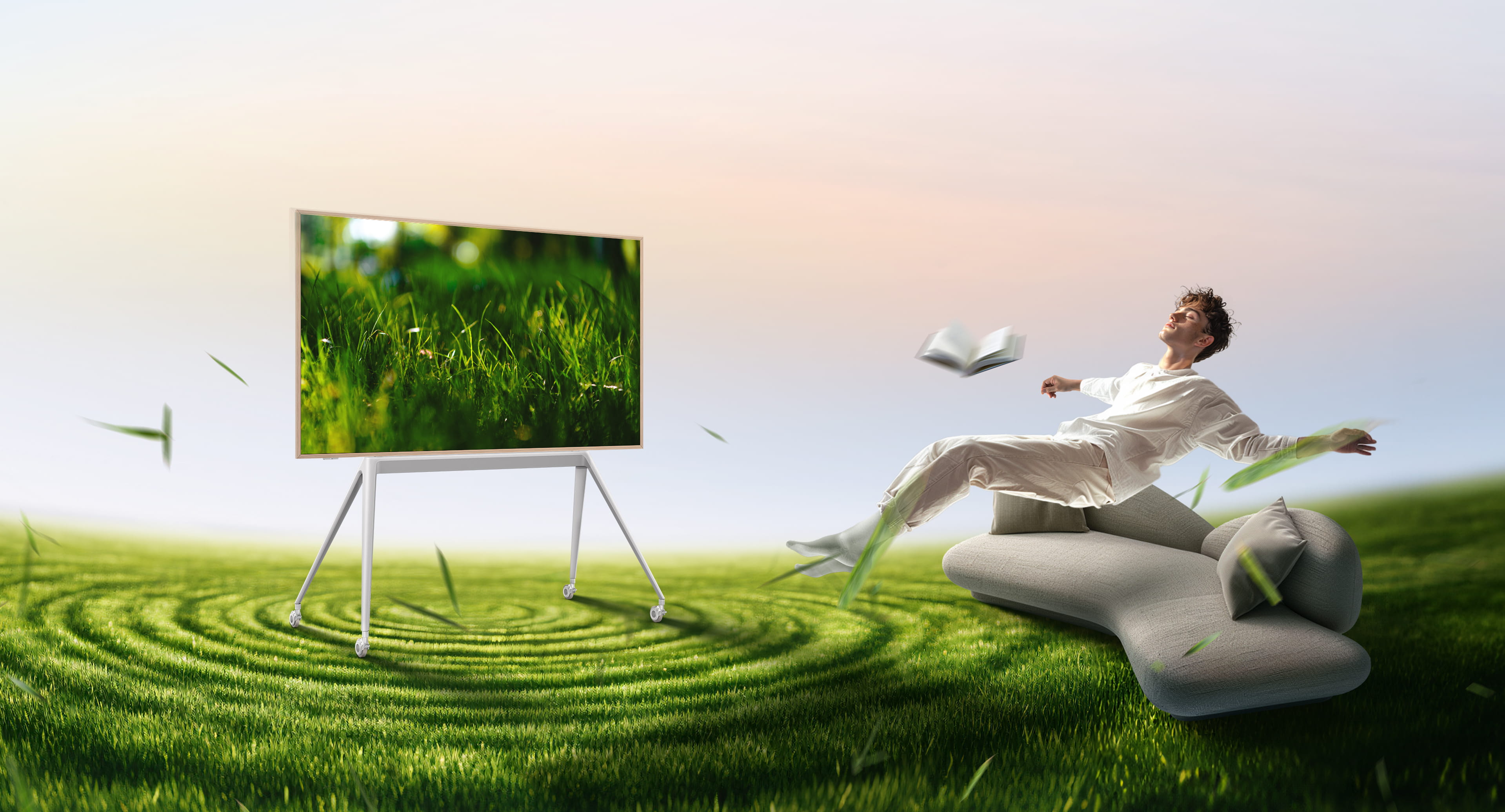 A300W NXTFRAME TV Ambient Mode