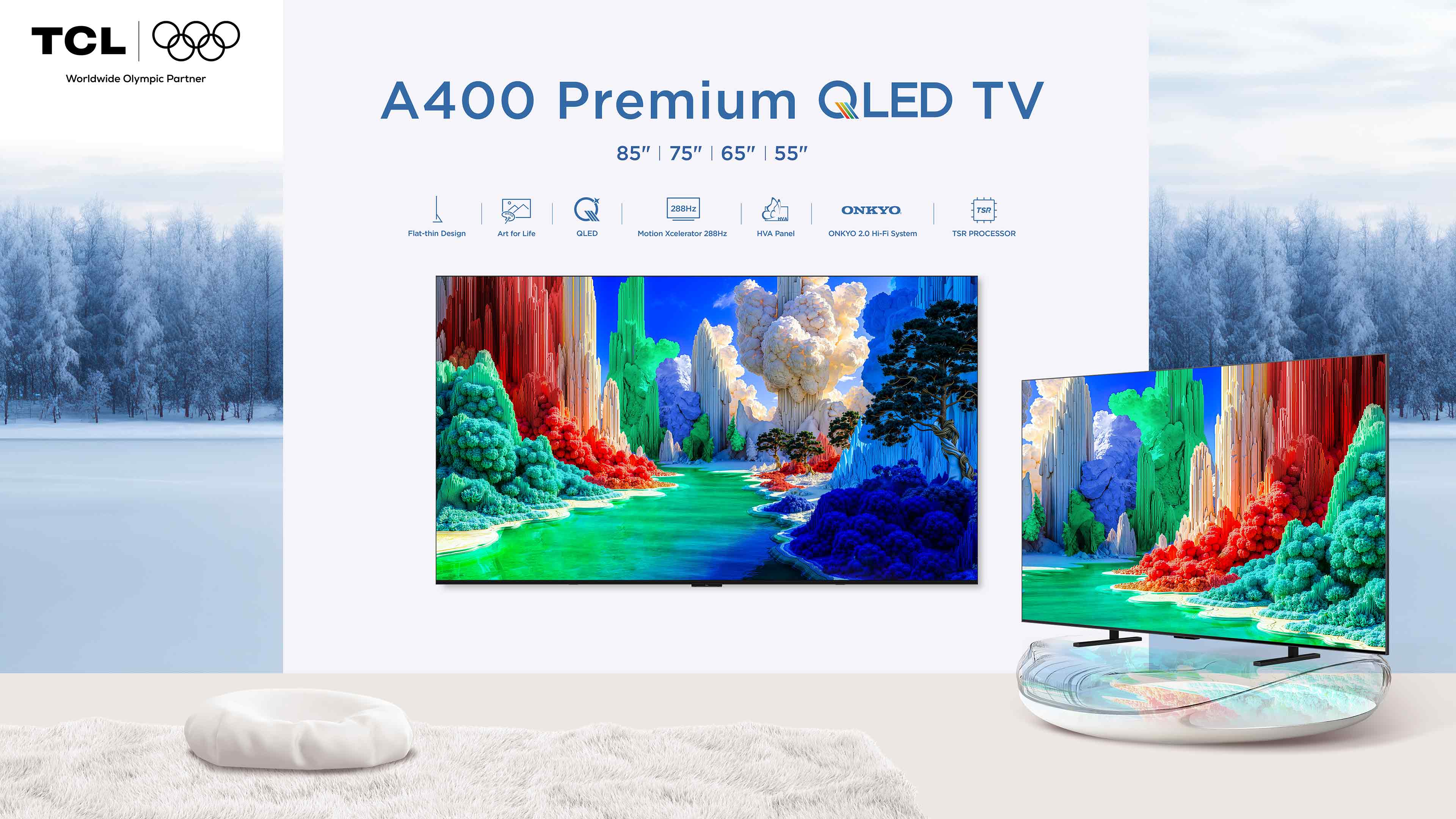TCL A400 Premium QLED TV