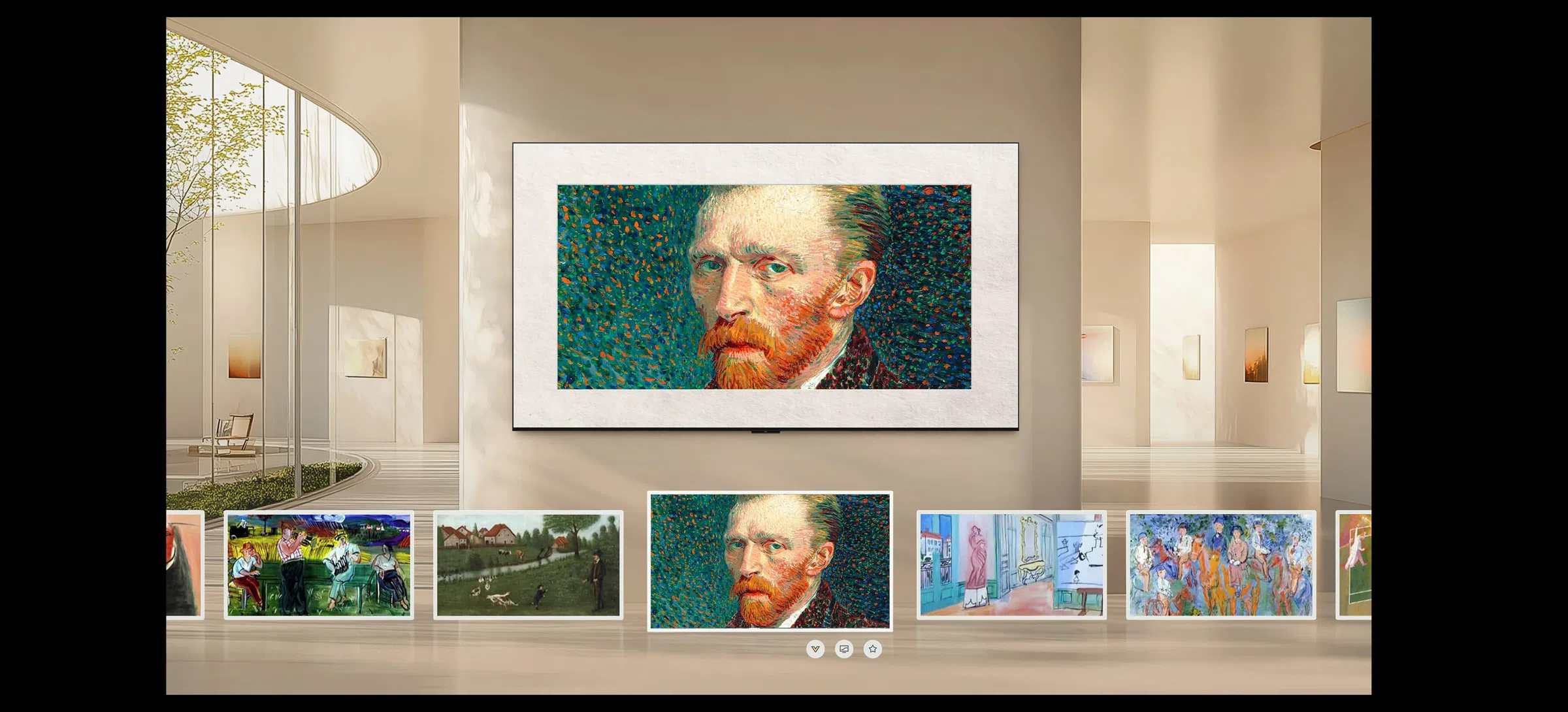 TCL A400M 4K TV Bring the world's art galleries home
