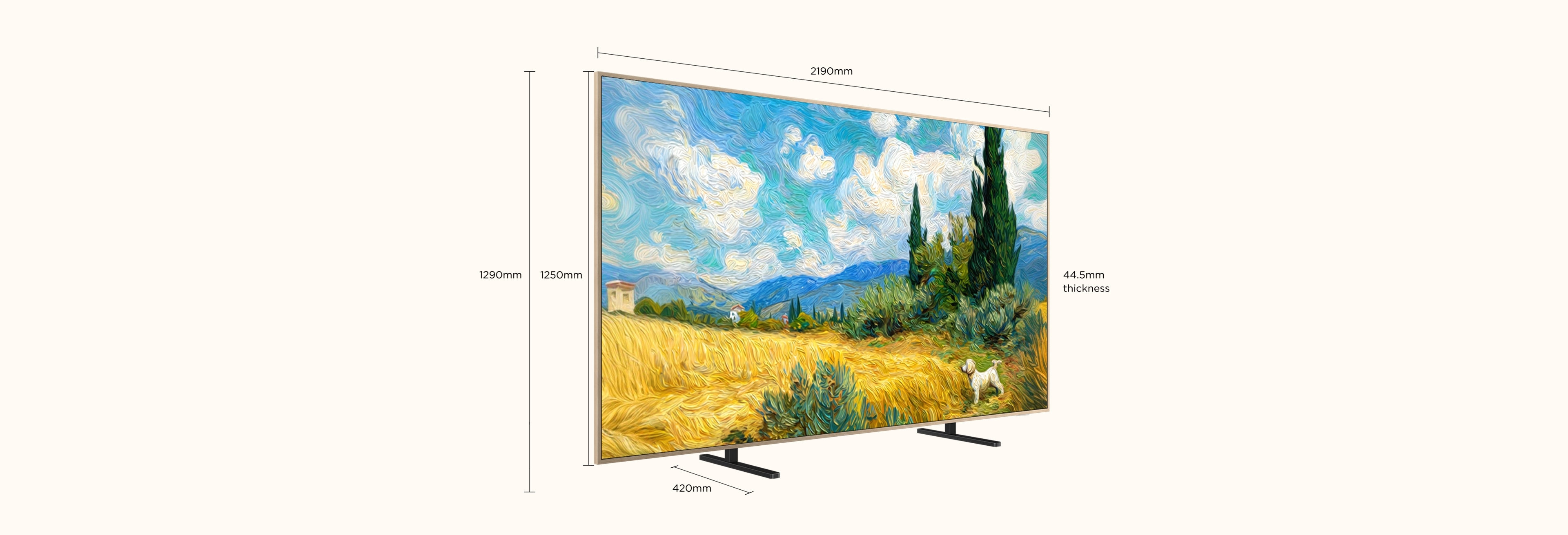 TCL A400 Pro 98 inch QD-Mini LED NXTVISION TV 