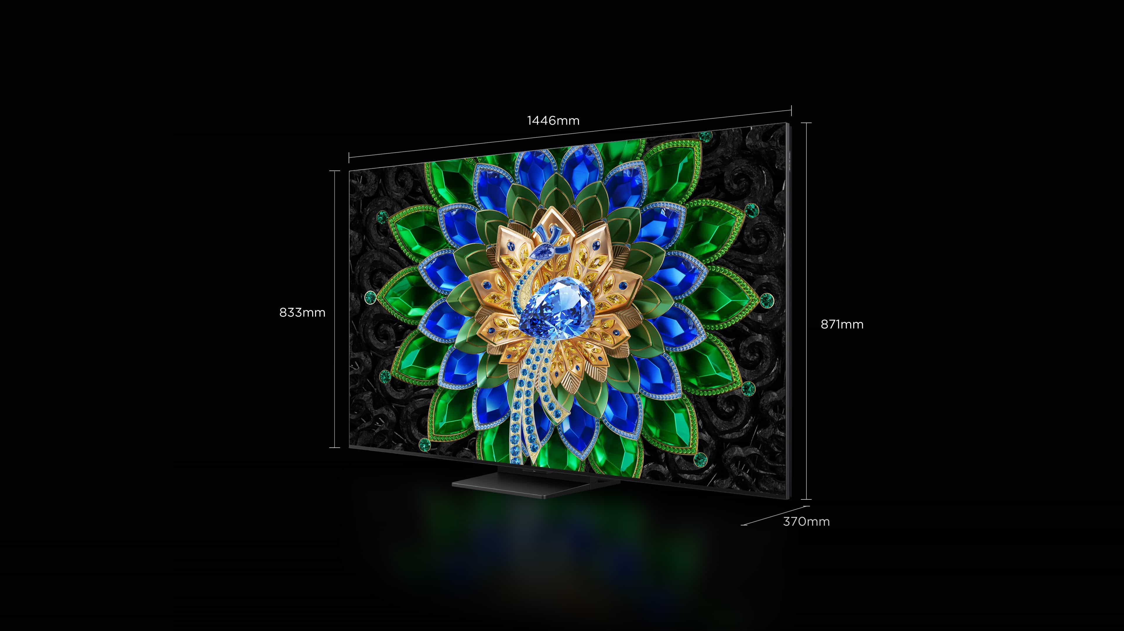乐竟体育A400U QD-Mini LED TV from 55" to 98"