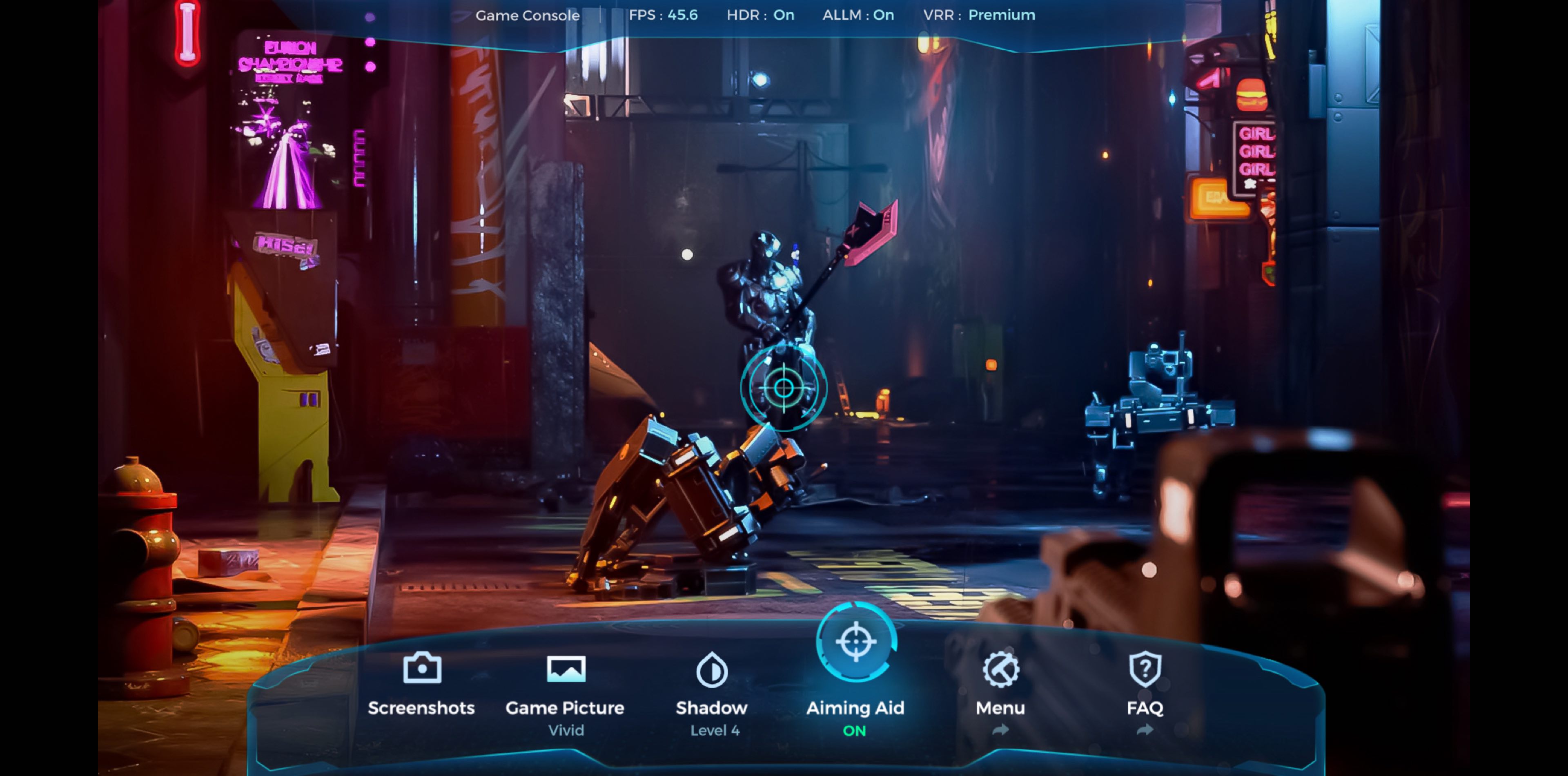 TCL A400U Aiming Aid