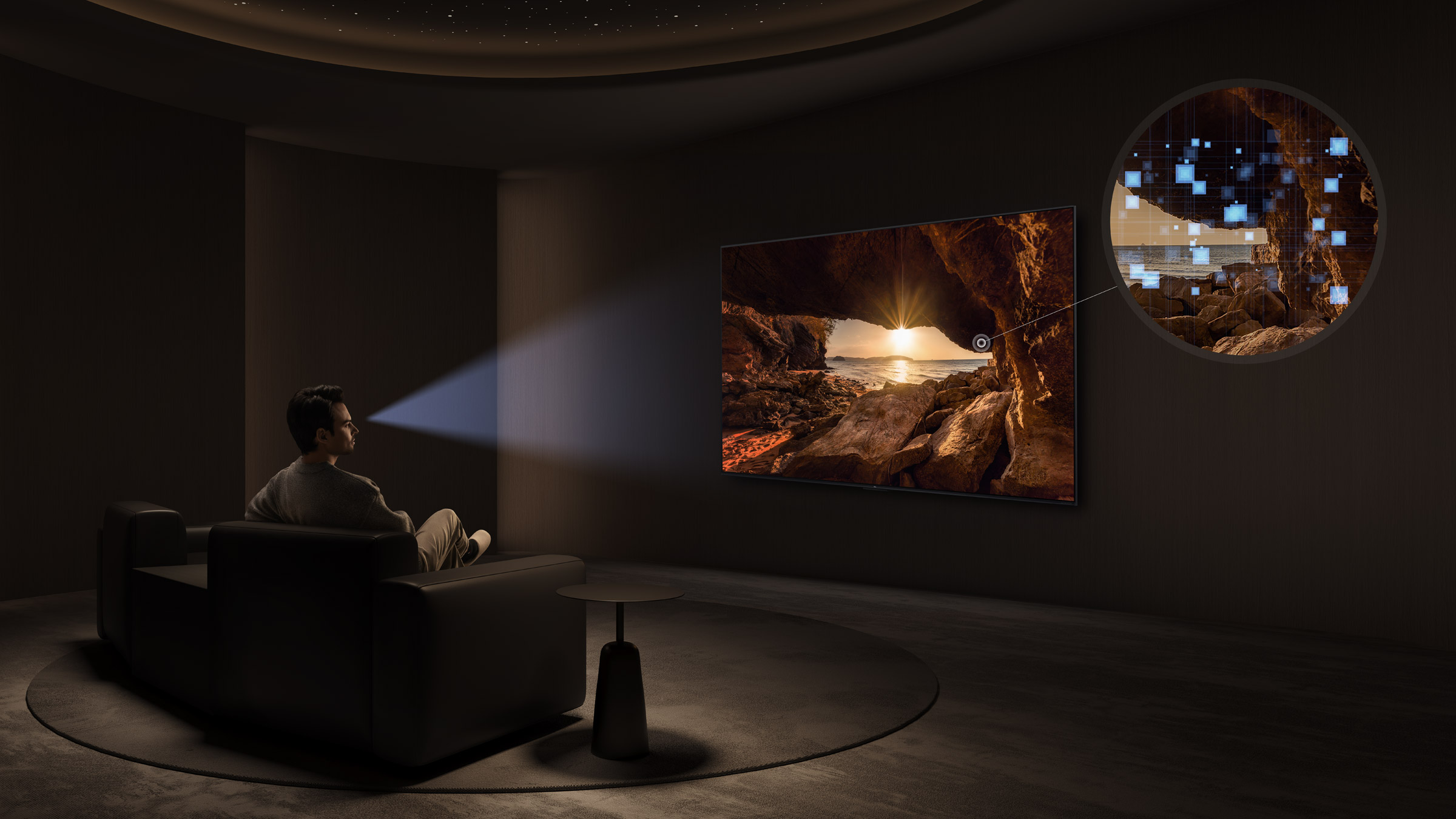 TCL C6K TV with Dynamic Lighting Bionic Algorithm