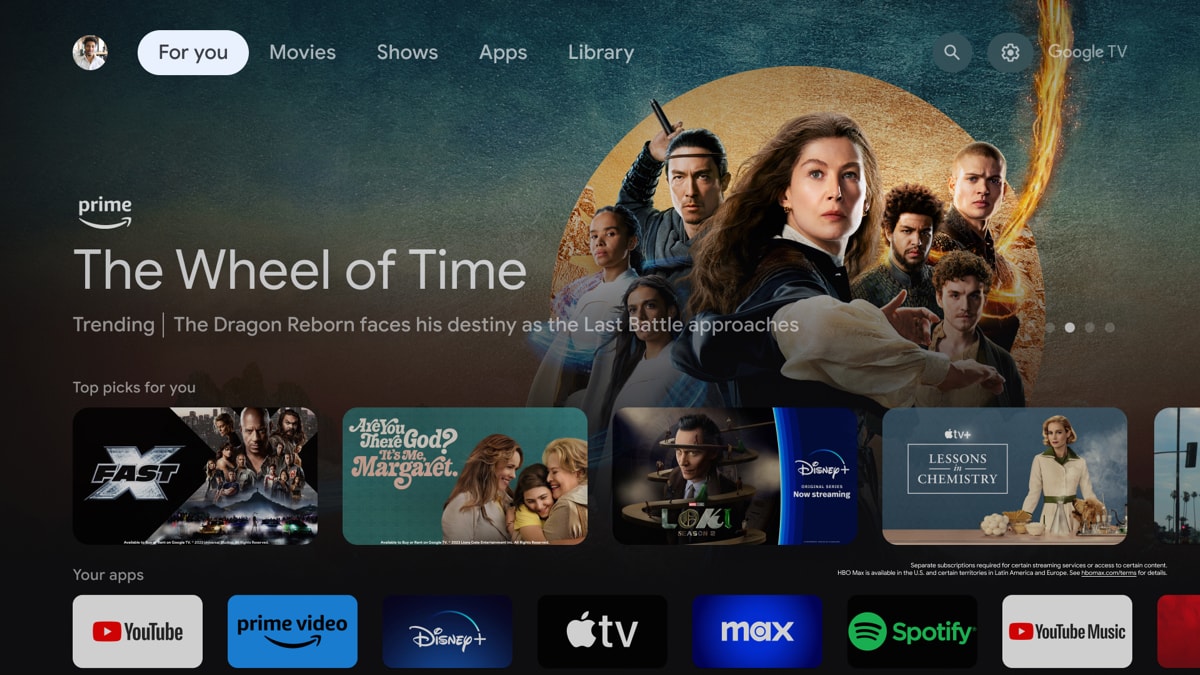 C655 Pro TV Google TV