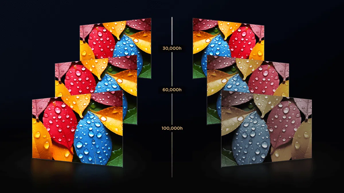 C655 Pro TV Effective light emission for 100,000 hours