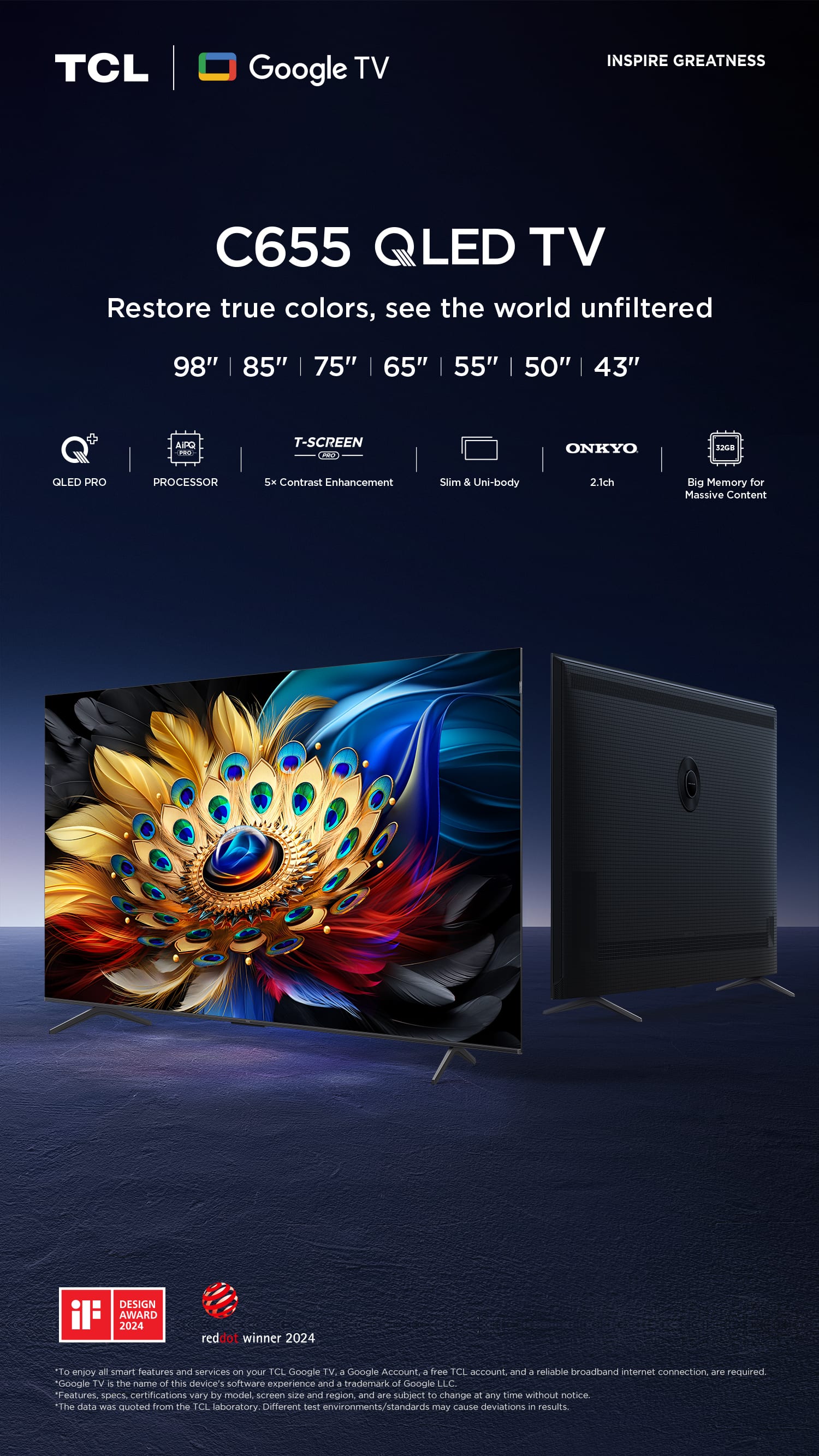 TCL C655 QLED TV | TCL Malaysia