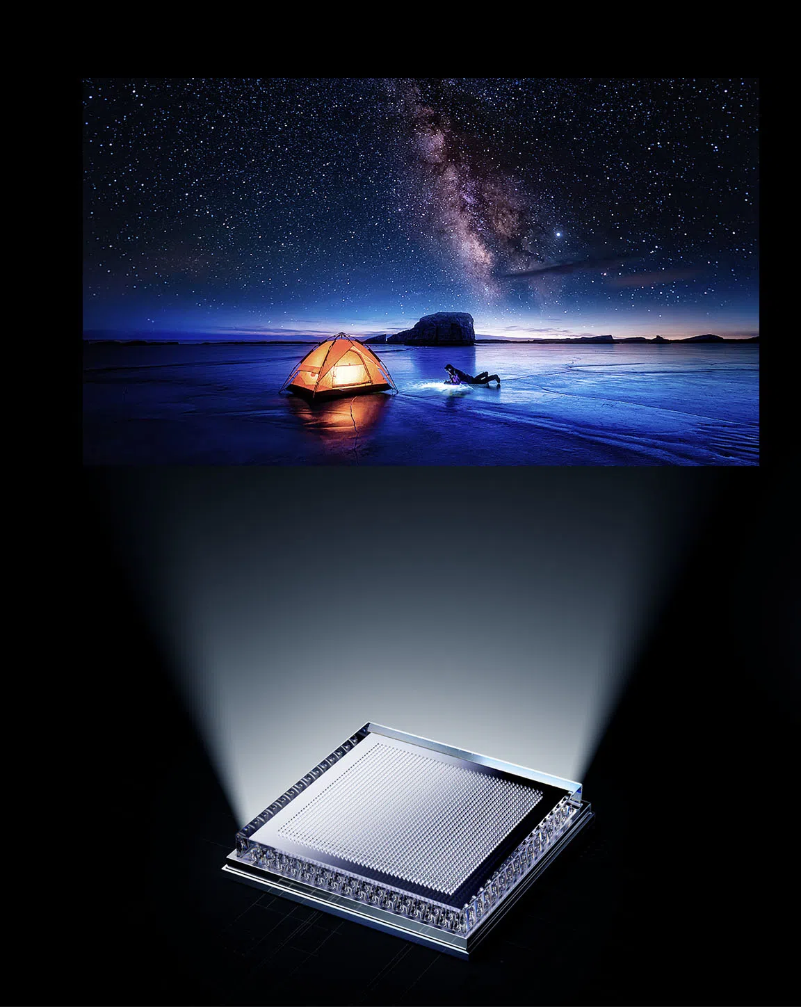 שליטה באור ובחושך, לכידת פרטים מורכבים