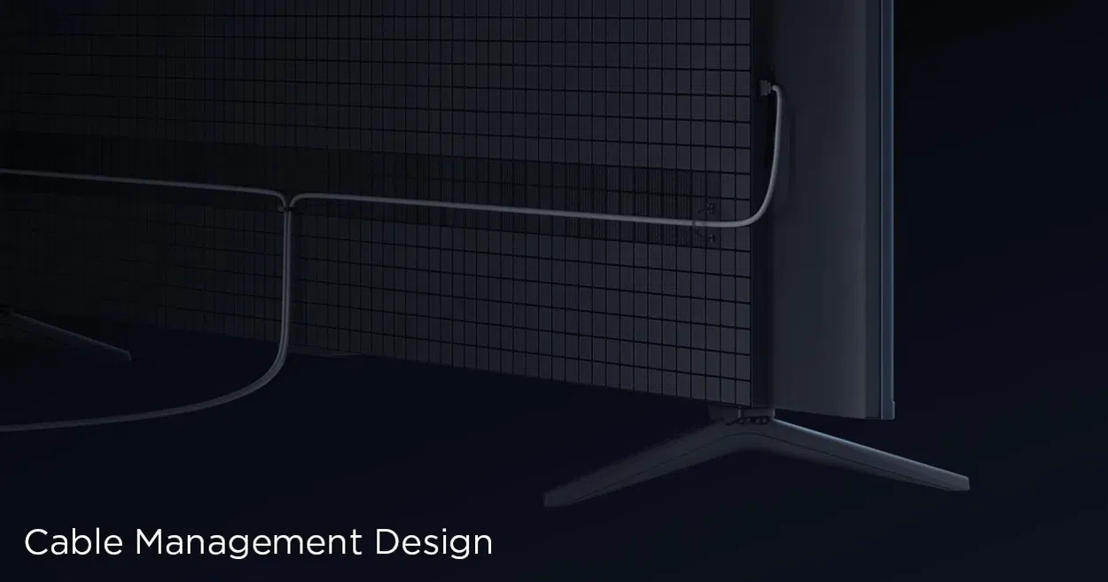 TCL C6KS with cable management design