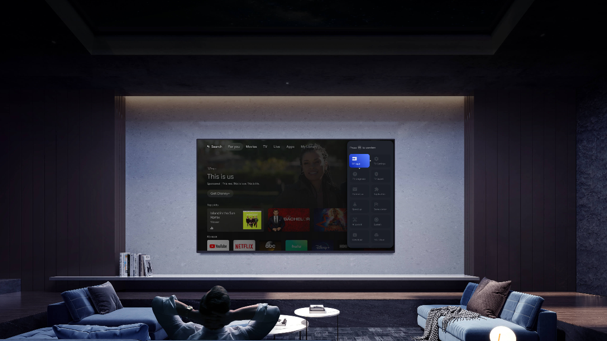 TCL C728 home control center