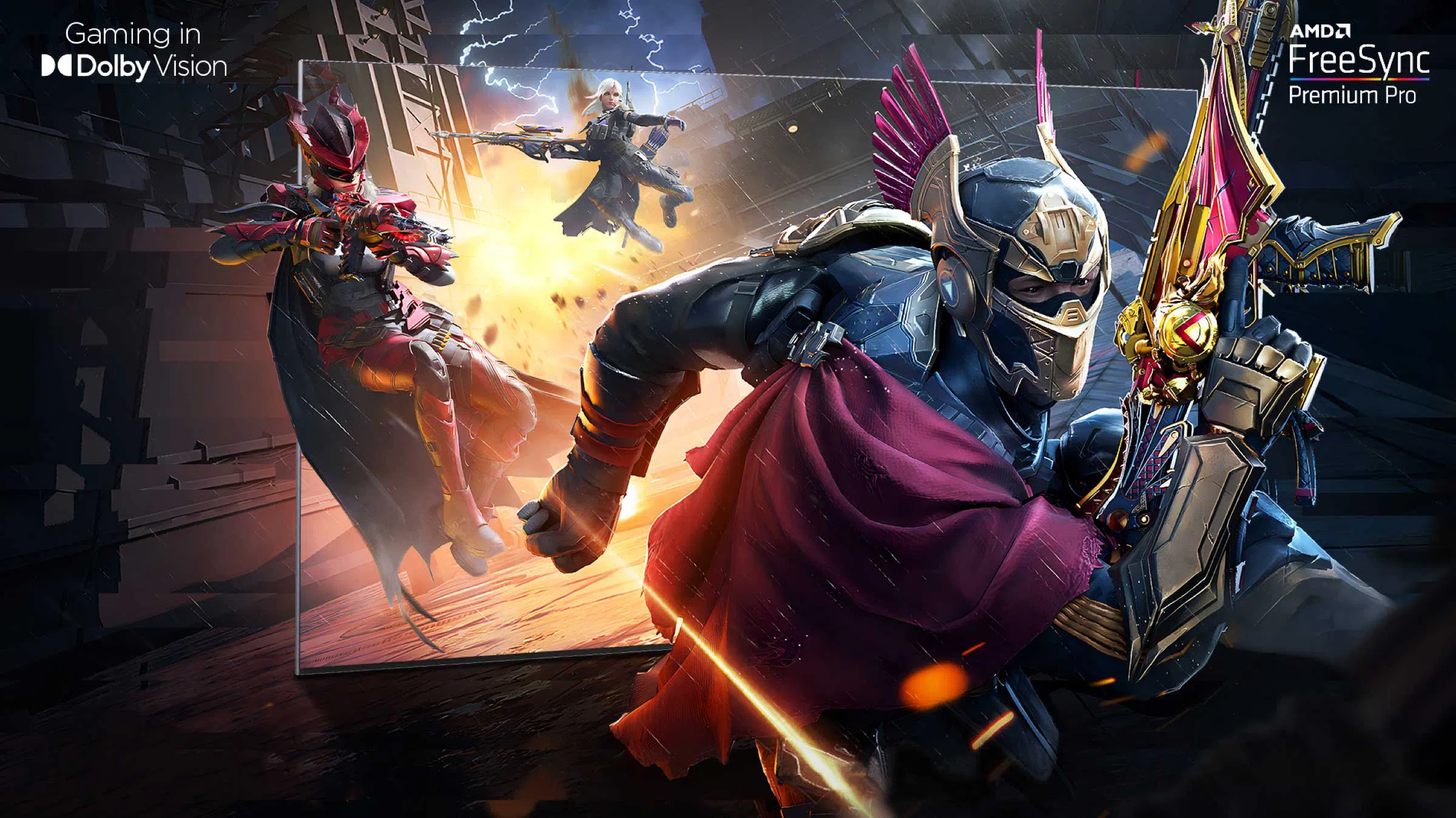 AMD FreeSync Premium Pro טלוויזיה חכמה C61K Premium QD-MiniLED מבית TCL