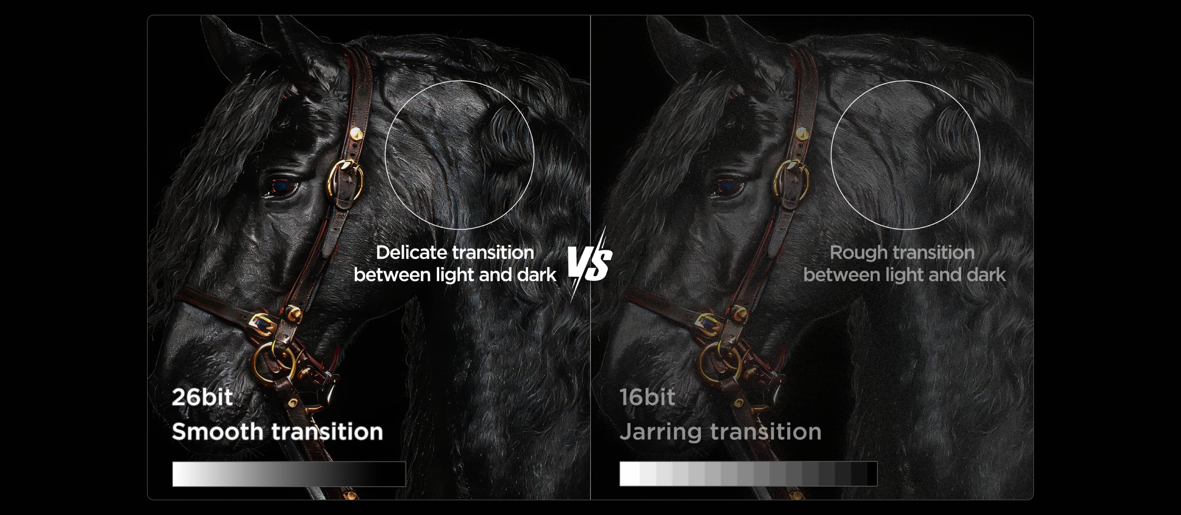 Gradation dynamique 26 bits