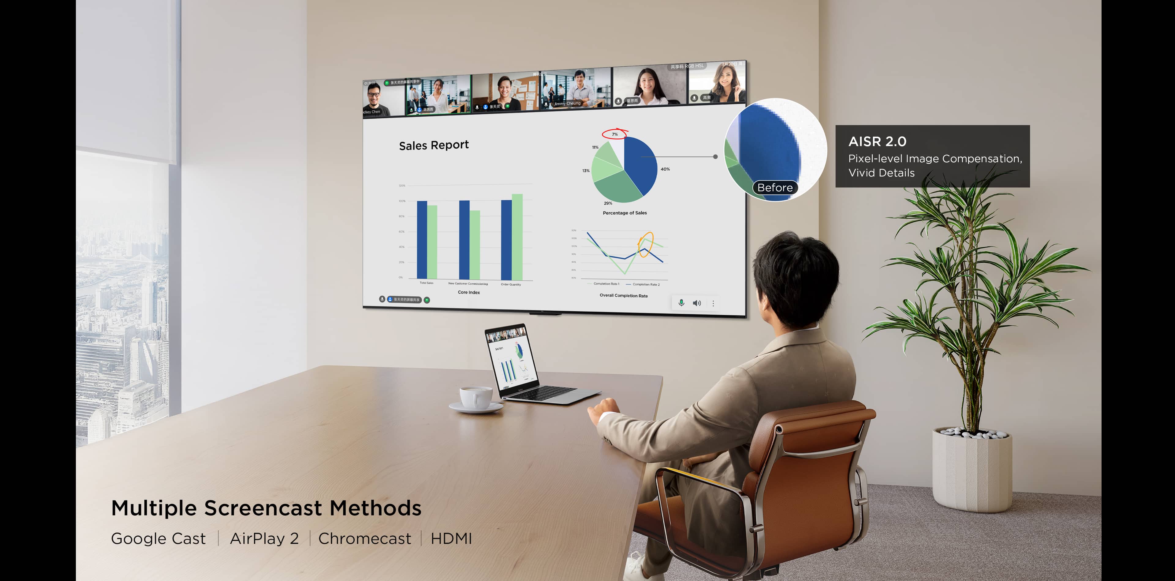 TCL QLED utilizes Colorful Quantum Crystals