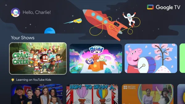 TCL C845 TV  Kids Profile