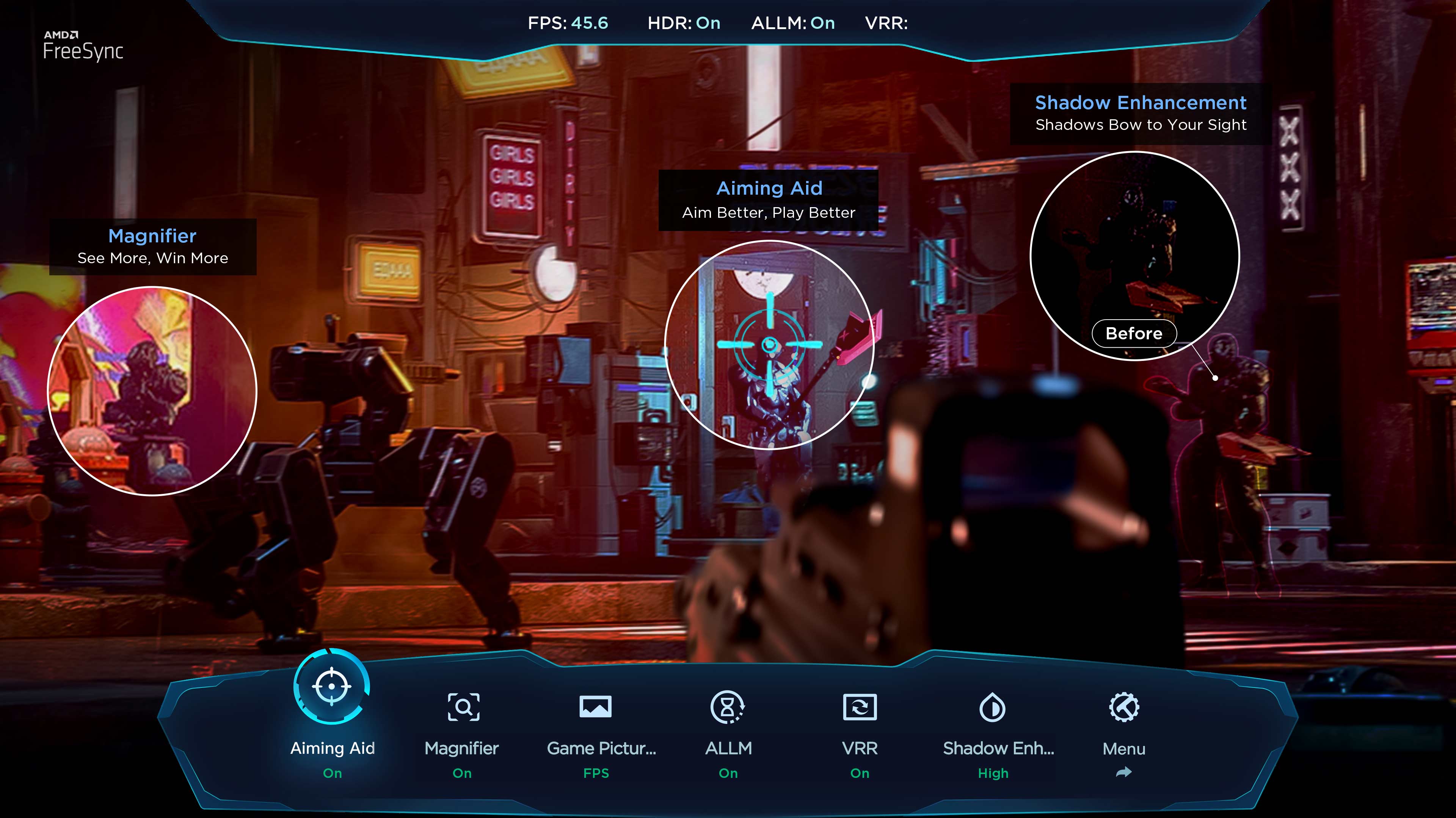 True color inspired by the creator