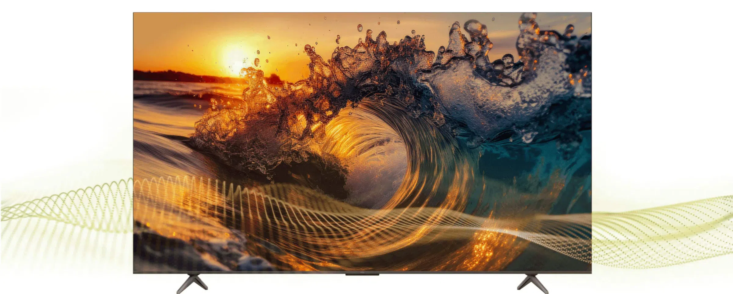 TCL P6L TV with Dolby Audio Immersive Dolby Audio טלוויזיה חכמה P6L 4K SMART TV מבית TCL