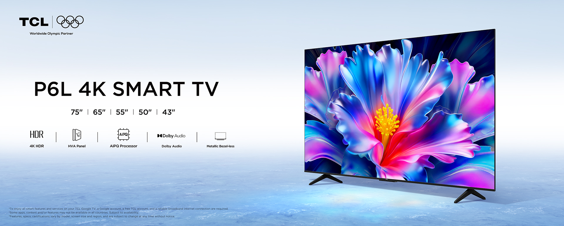 TCL P6L 4K SMART TV