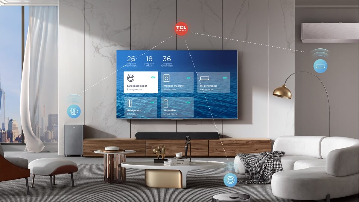TCL TV P745 Connect TCL Home APP