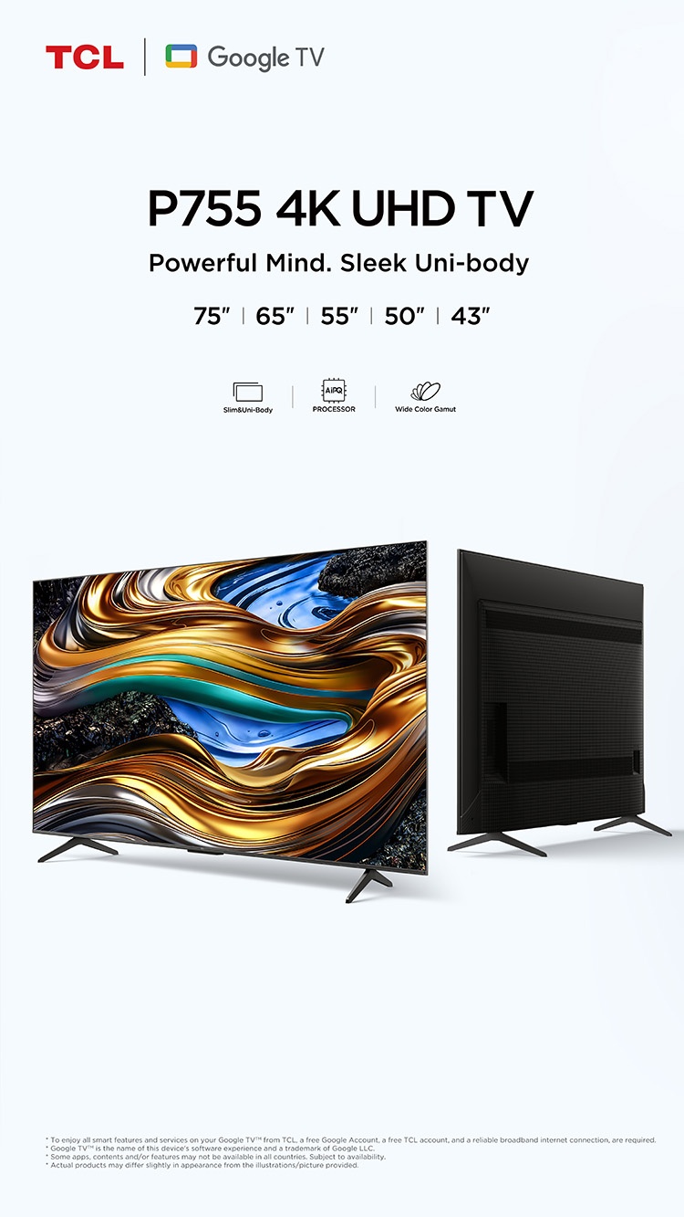 TCL P71B-4K UHD Google TV (Abenson Exclusive) |TCL Philippines