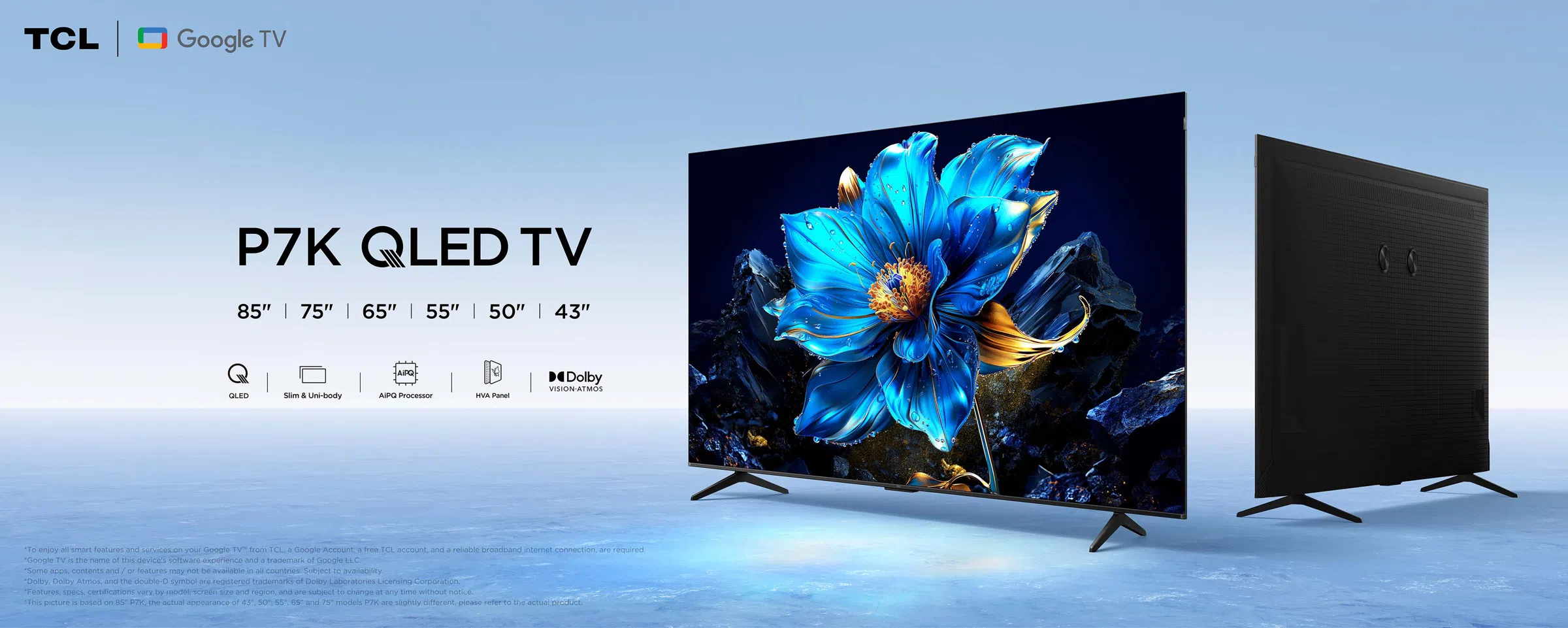 TCL 55P7K 55 Inch QLED 4K Smart TV | Kulan Electronics