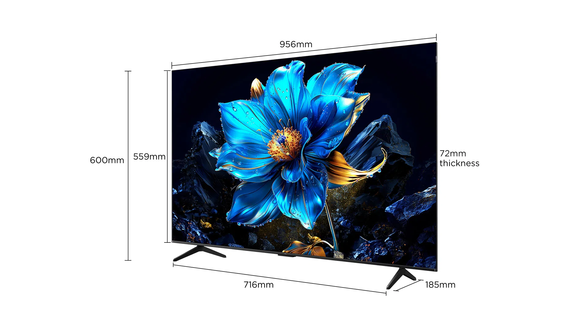 Téléviseur TCL P7K 4K HDR de 43 pouces