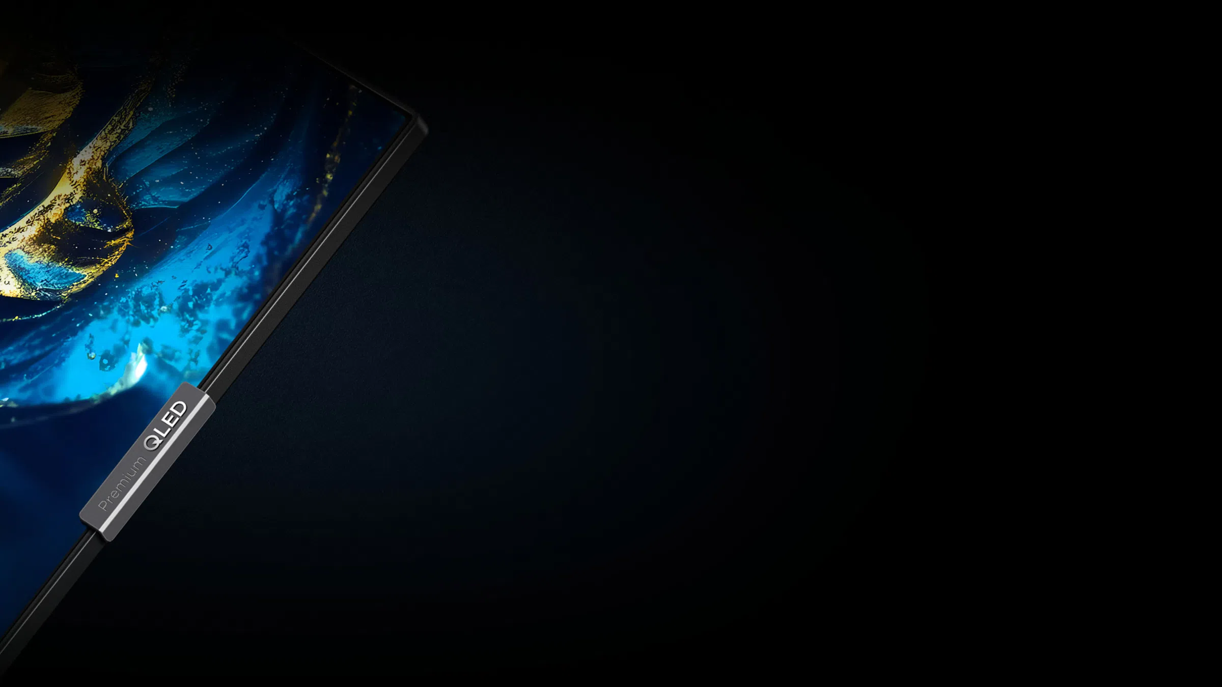 TCL 75P8K QLED TV Golden premium QLED label