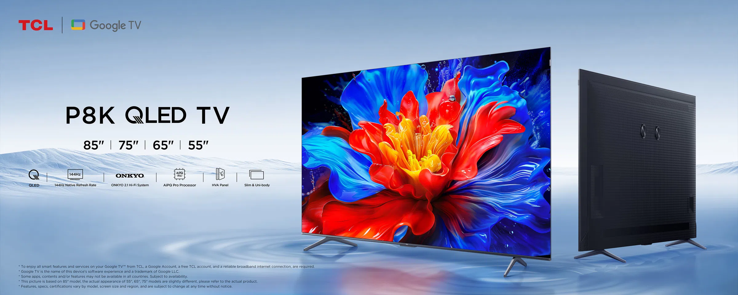 TCL P8K QLED TV