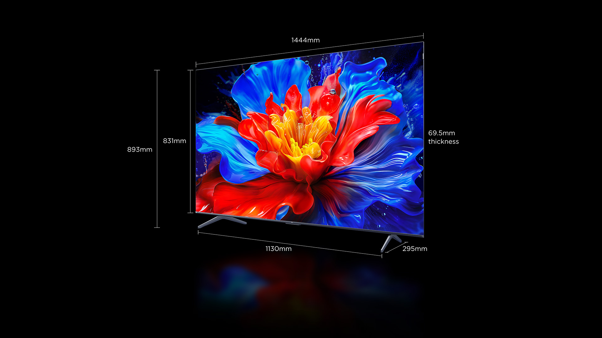 65 inch P6K 4K HDR TV