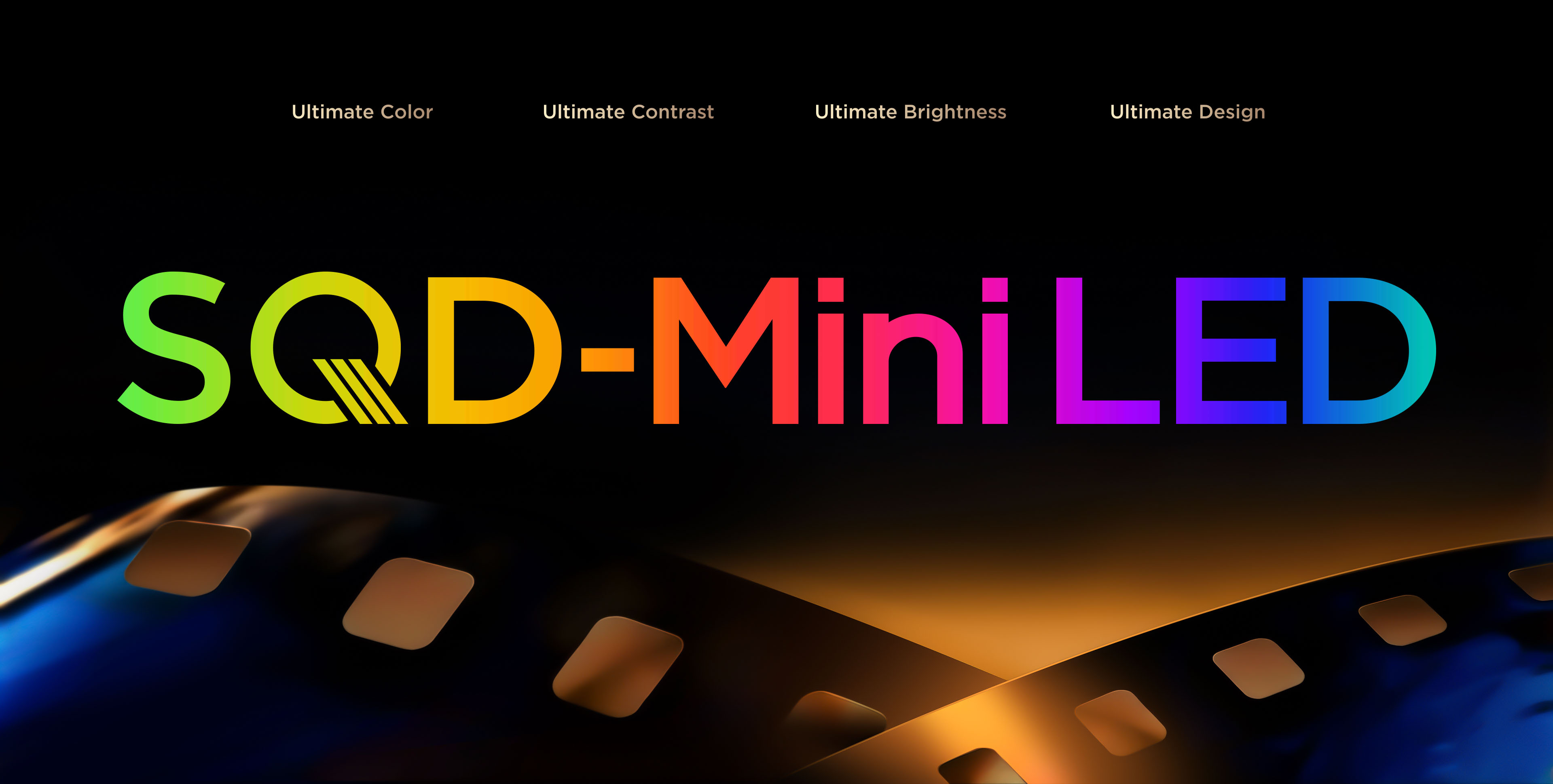 TCL QLED utilizes Colorful Quantum Crystals