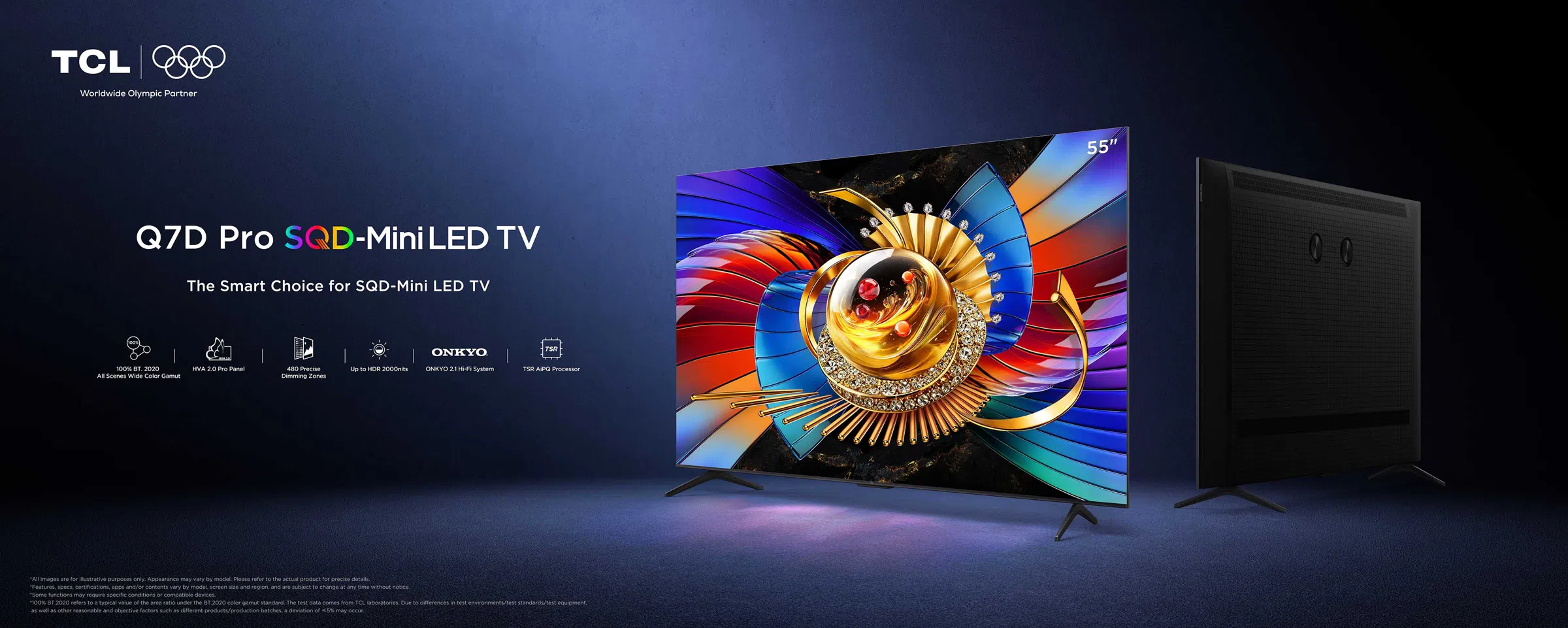 TCL Q7D Pro SQD-Mini LED 4K TV
