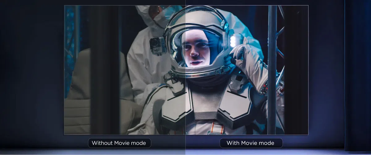 TCL S5K Movie mode