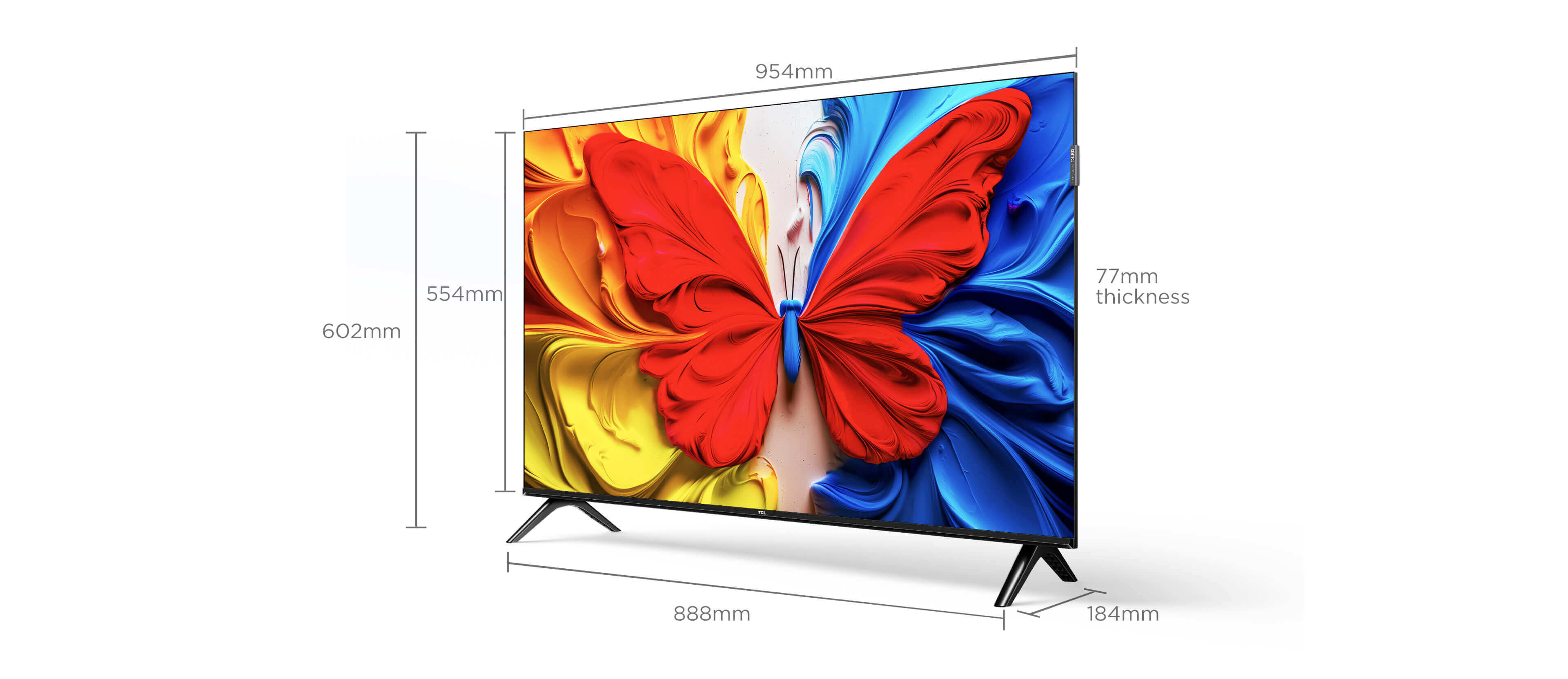 TCL S5K 43" Screen Size