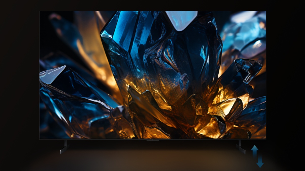 TCL 115" X955 Two levels of height adjustment