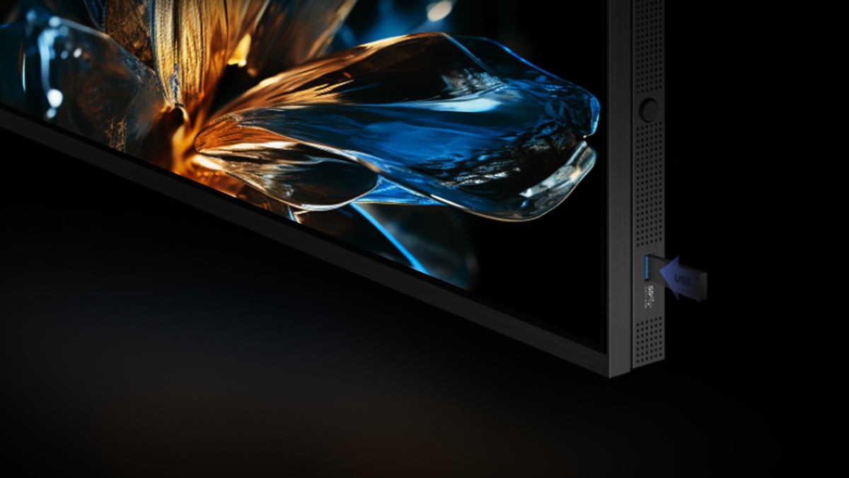 TCL 115" X955 USB 3.0 port on side