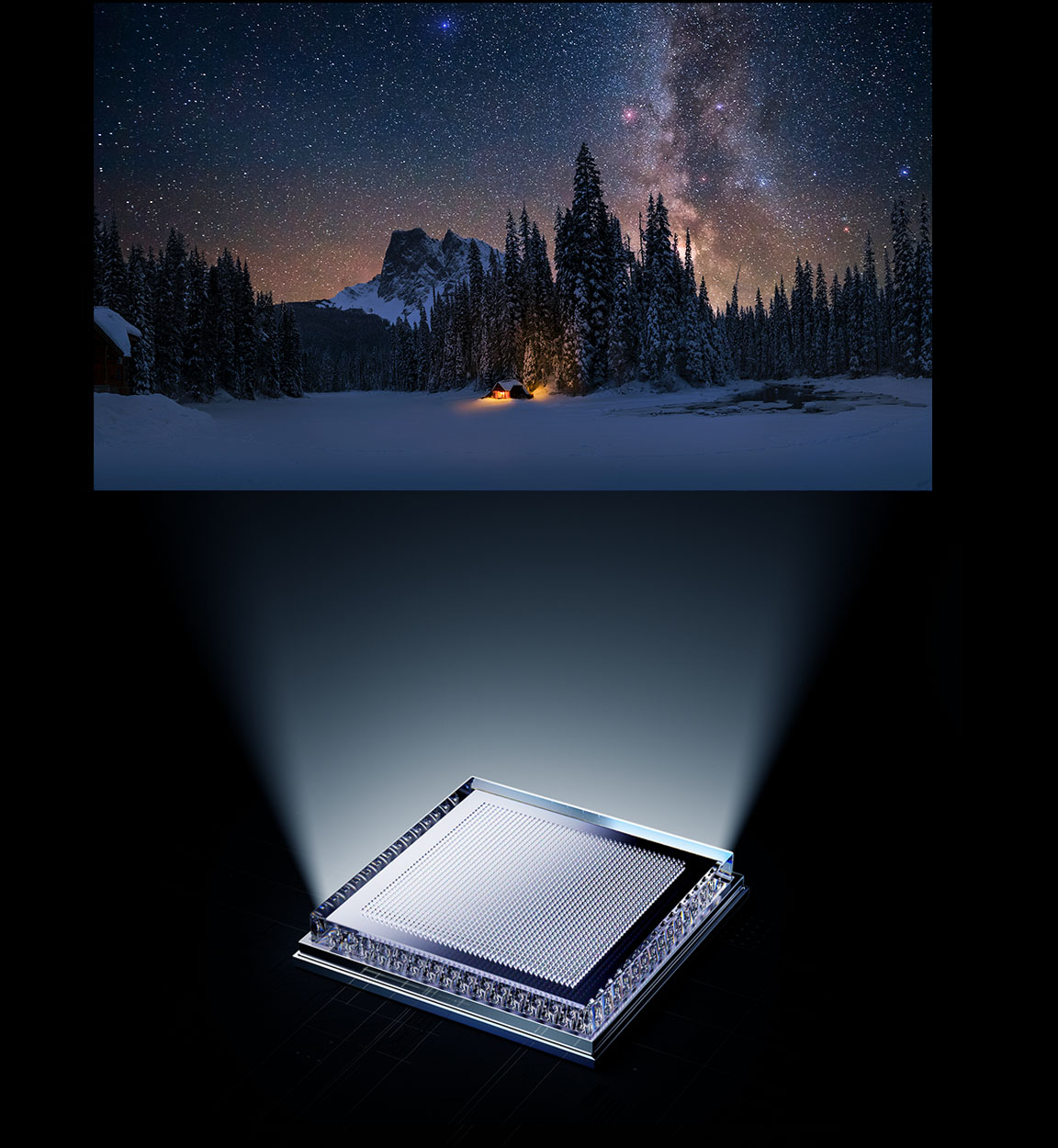 Six-crystal Light-emitting chip Ⅱ