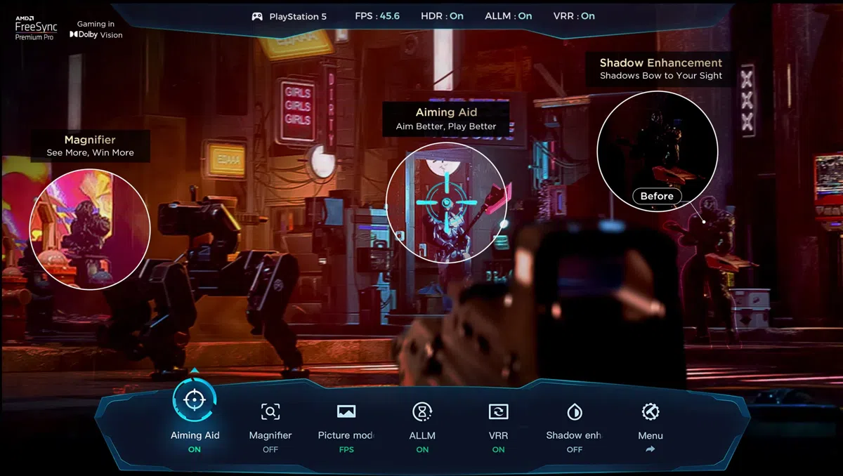 Gamebar - Adaptive game screen for three major consoles Gamebar